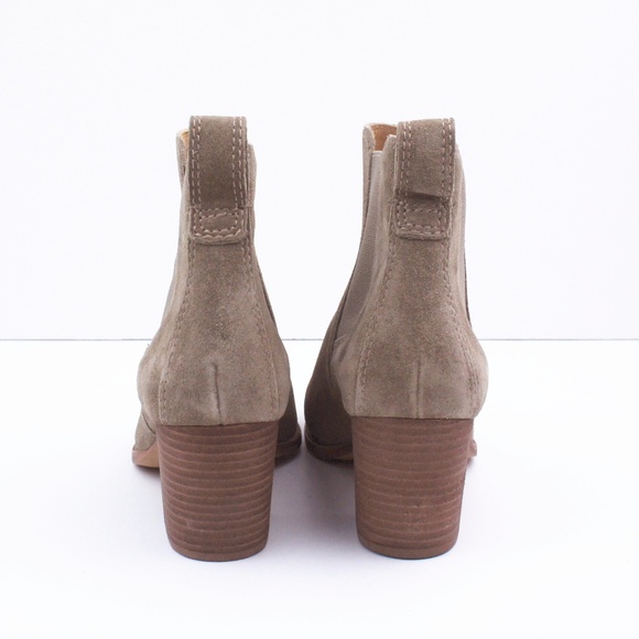New MADEWELL The Regan Boot in Suede Wet Pebble - Picture 4 of 4
